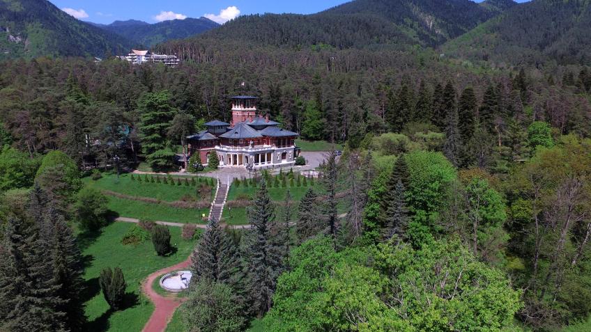 ГРУЗИЯ. БОРЖОМИ. Роскошный 5-звездочный отель BORJOMI -LIKANI 5* ГРУЗИЯ. БОРЖОМИ. Роскошный 5-звездочный отель BORJOMI -LIKANI 5*